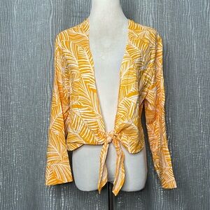 Shade N Shore linen blend topper